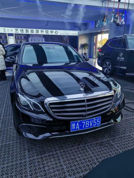 奔驰E300装贴M7-钻石系列车衣7.5