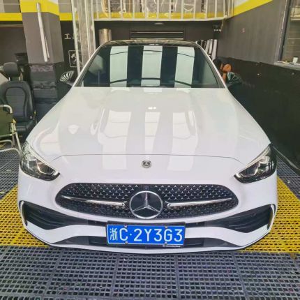 奔驰c260l皓夜版装贴M8-钻石系列车衣8.5