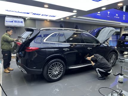 奔驰GLC300L装贴I9-星耀系列隐形车衣9.5