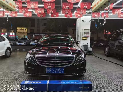 奔驰E300L装贴M6-钻石系列车衣6.5