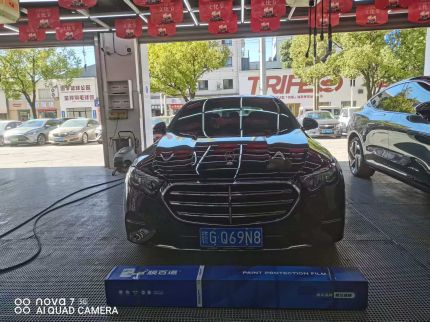 奔驰E300L装贴M7-钻石系列车衣7.5