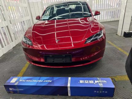 特斯拉MODEL 3装贴M6-钻石系列车衣6.5
