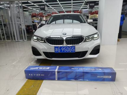 宝马宝马325LI装贴M8-钻石系列车衣8.5