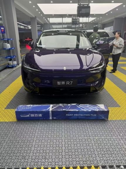 奇瑞智界R7装贴M6-钻石系列车衣6.5