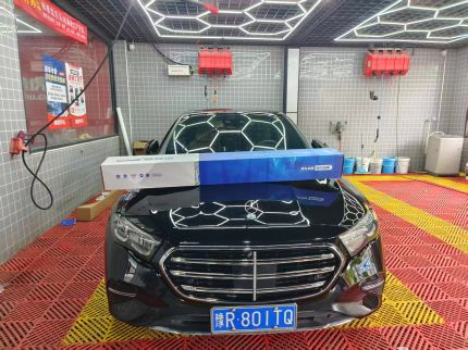 奔驰奔驰E300L装贴I8-星耀系列隐形车衣8.5